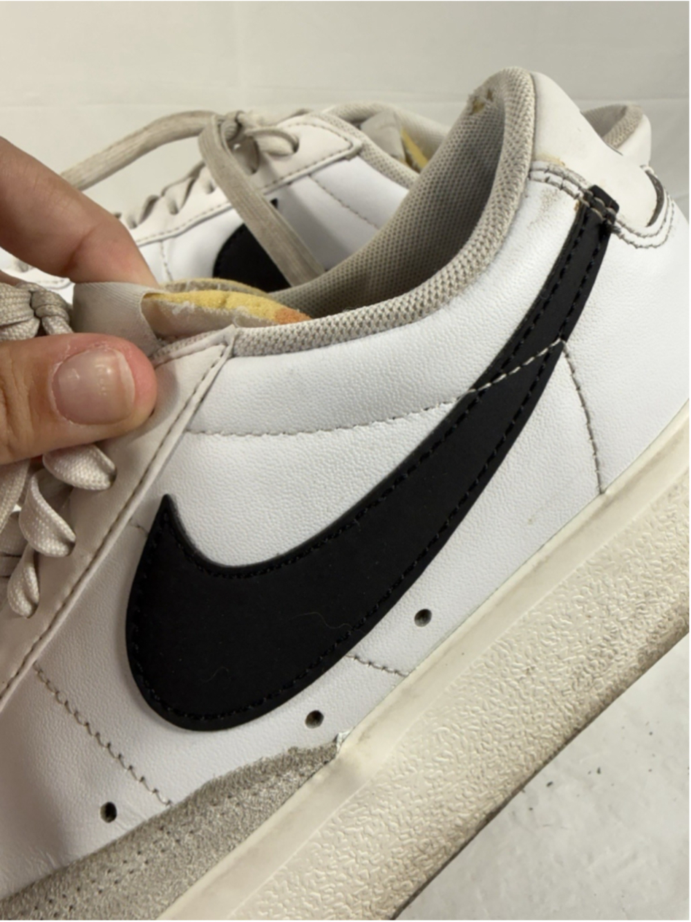 Nike Blazer Low Platform White Black' DJ0292-101 size 8.5 - Picture 3 of 12